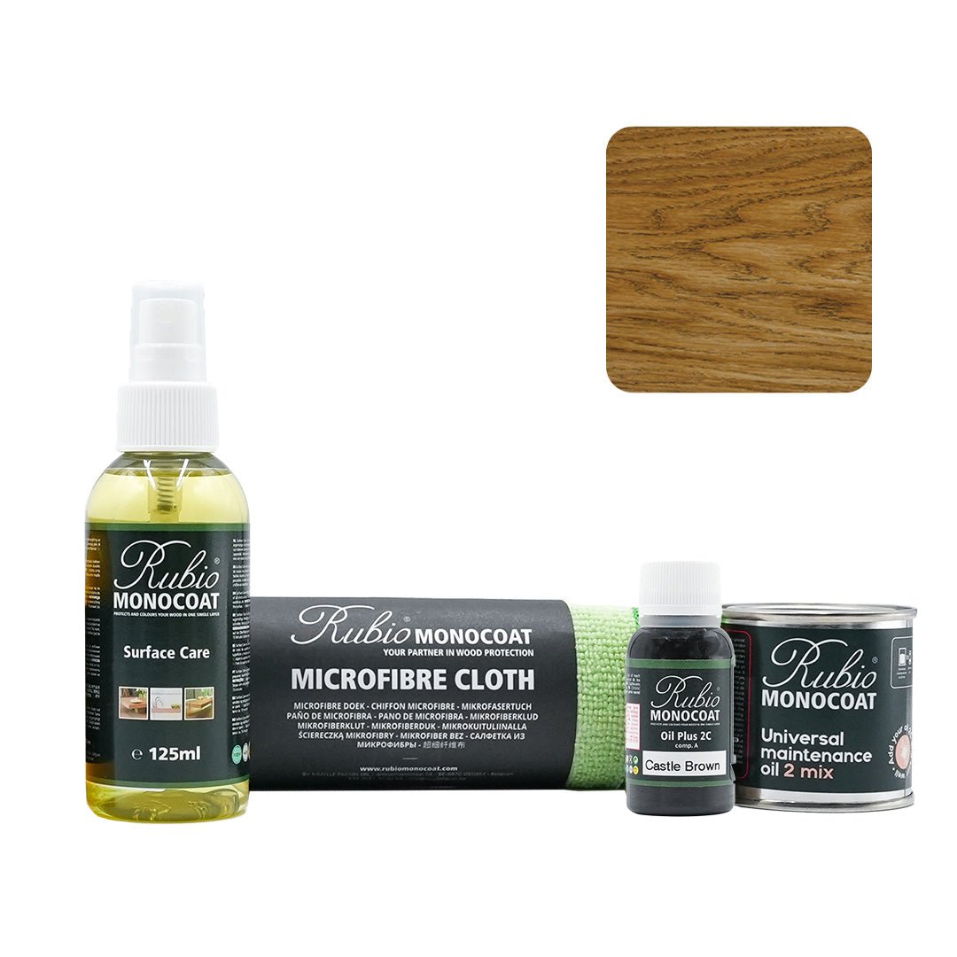 Rubio Monocoat Care Set Castle Brown
