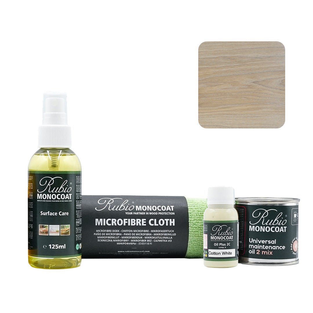 Rubio Monocoat Care Set Cotton White