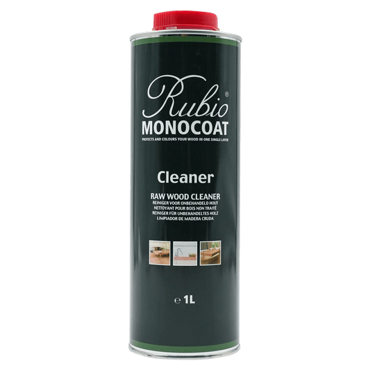 Bottle of Rubio Monocoat Cleaner.