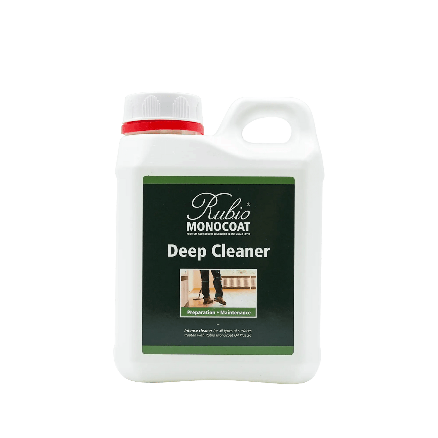 Bottle of Rubio Monocoat Deep Cleaner.