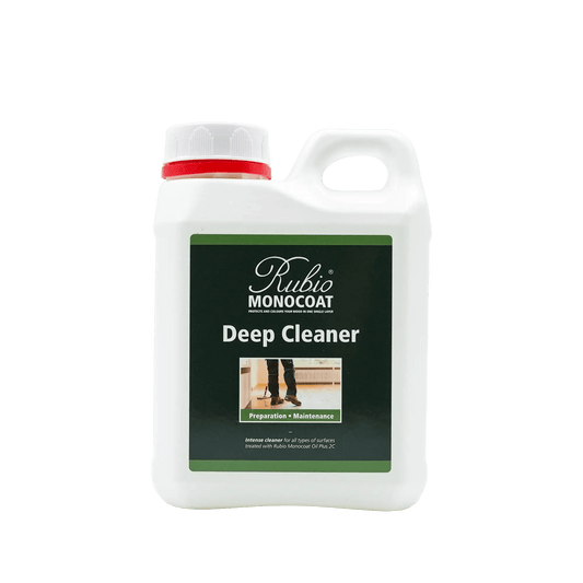 Bottle of Rubio Monocoat Deep Cleaner.